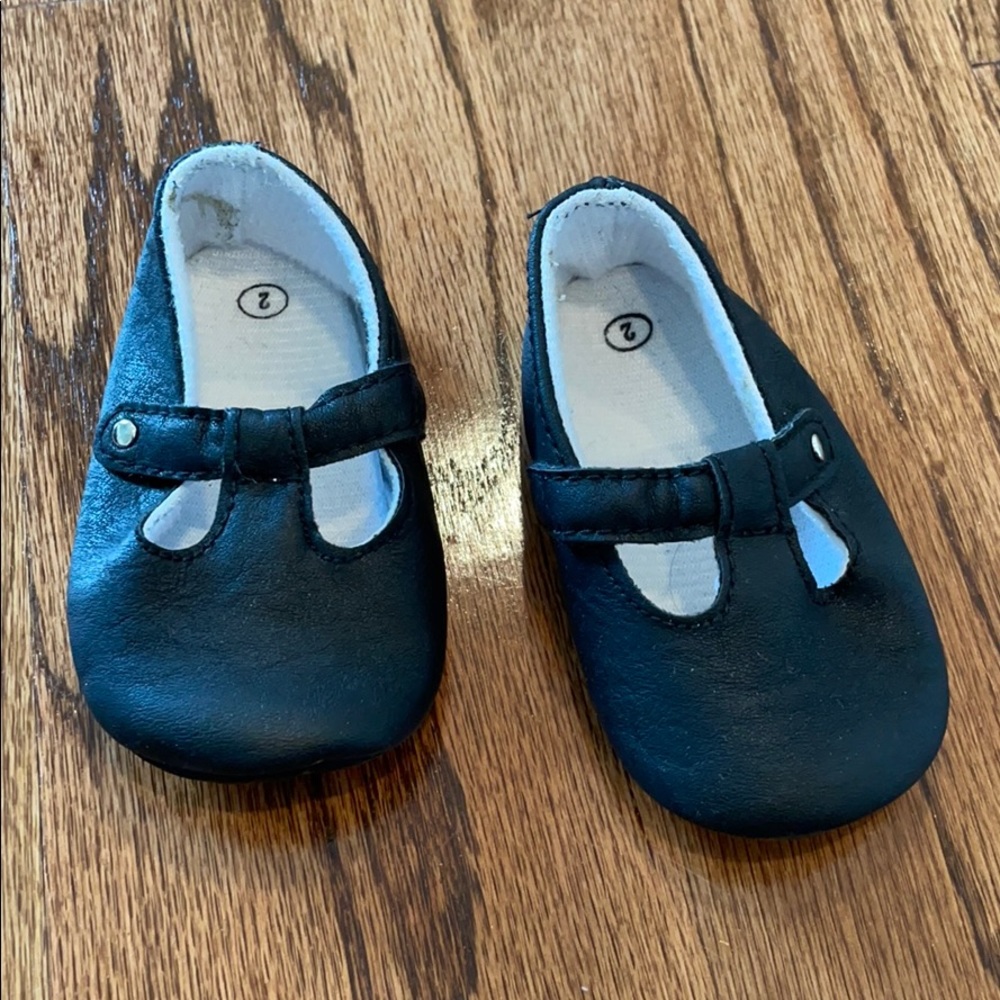 Sweet N Swag baby shoes in Moxy “Noir”